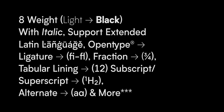 Biotif Black Font preview